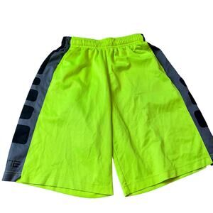 Nike Drifit Yellow Athletic Shorts - Boys Size Large